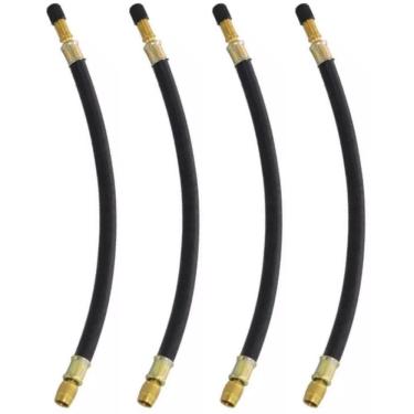 Imagem de 4 Prolongador Extensão Flexível Borracha 270mm Bico De Roda