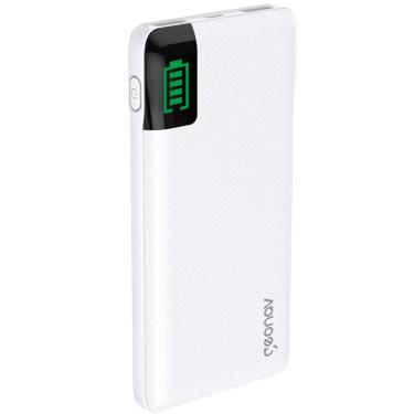 Imagem de Power Bank Carreagador Portátil Universal Geonav PB10KWT - Bateria Externa 10000 mAh - USB