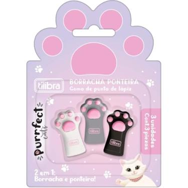 Imagem de Tilibra - Borracha Ponteira Purrfect - Blister com 3 unidades