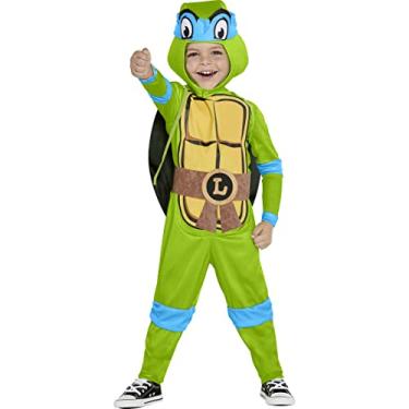 Imagem de InSpirit Designs Toddler Teenage Mutant Ninja Turtles Leonardo Costume, Multicolor, XS