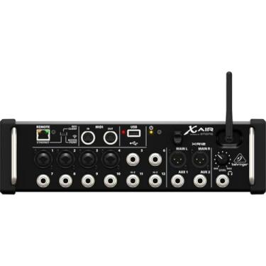 Imagem de Behringer X AIR XR12 12-Input Digital Mixer for iPad/Android Tablets with 4 Programmable Midas Preamps, 8 Line Inputs, Integrated Wifi Module and USB Stereo Recorder