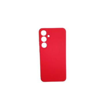 Imagem de Capa Capinha Veludo Compatível Para Samsung Galaxy A55 - DB, Vermelho