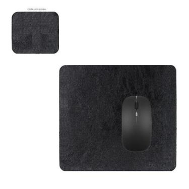 Imagem de 7 Mouse Pads Couro 20 X 20 + Porta Copos - Gnr