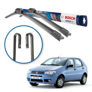 Imagem de Palheta Limpador Parabrisa Fiat Uno Palio Toro UnoMille Bosch Aerofit,