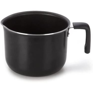 Imagem de Leiteira Fervedor Antiaderente Indução 2,4L 16cm Grafite Multifon - Mu