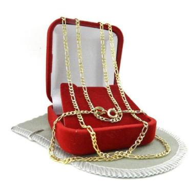 Imagem de Corrente Masculina 70cm 2mm Largura Folheada Ouro 18k CR369 - WNBIJOUT