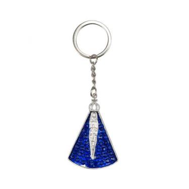 Imagem de Chaveiro Nossa Senhora Aparecida Prateada 6cm - Taimes