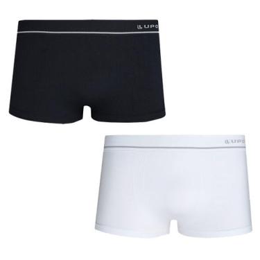 Imagem de Kit 2 Cueca Sunga Microfibra Lupo Sem Costura Original Nf , Preta e br