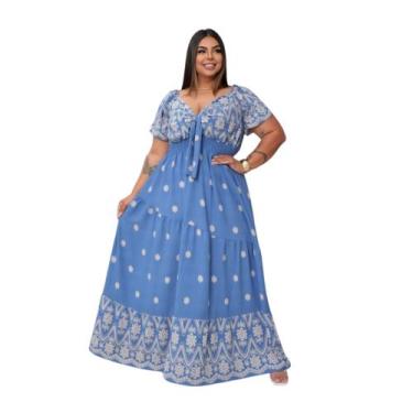 Imagem de Vestido Longo Estampado Em Duna 5  Geração No G1 G2 G3 E G4 - Reyn Sto