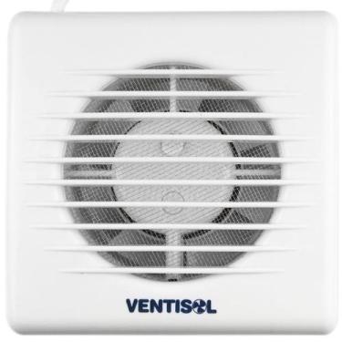 Imagem de Exaustor para Banheiro Ventisol 100MM 110v, Branco, 110V