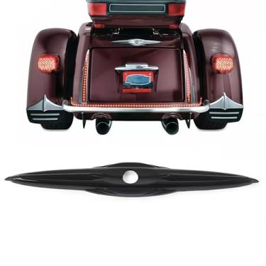 Imagem de Cyreedom Acessórios Harley Trike: Trava traseira do porta-mala/detalhe do orifício da chave do armário (forma voadora do ônibus) compatível com Tri Glide Ultra Classic FLHTCUTG 2009-2022 Street Glide