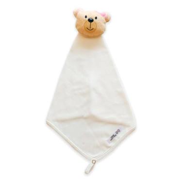 Imagem de Naninha Ursinha Laço Rosa - Mellane Baby, Off White