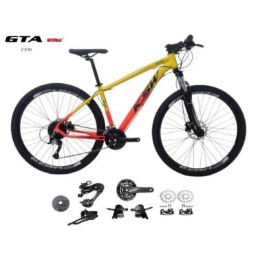 Imagem de Bicicleta Aro 29 KSW XLT Kit 2x9 Gta Sunrun Freio Disco K7 11/36 Pediv