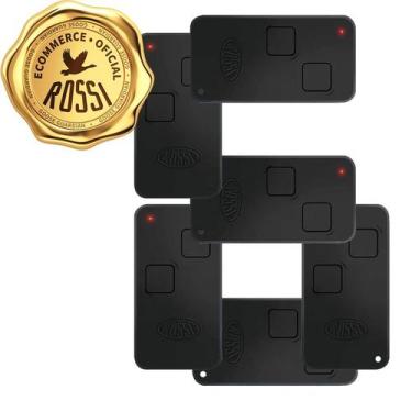 Imagem de Kit 6x Controle Remoto Rossi Ntx 433mhz P/ Motor Dz Nano Atto Dz3 Dz4 