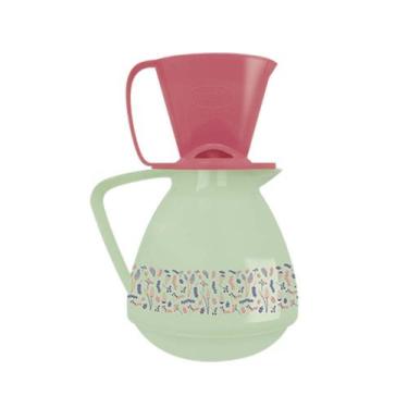 Imagem de Conjunto Cafeteira Amare Hortelâ e Pêssego Embalagem Presenteável Mor