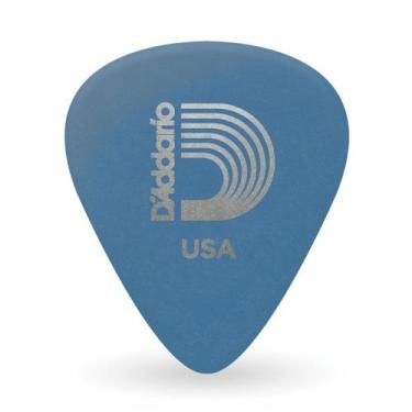 Imagem de Palheta Delrin Média-Pesada Azul D Addario Duralin 1DBU5-10 - D ADDARI