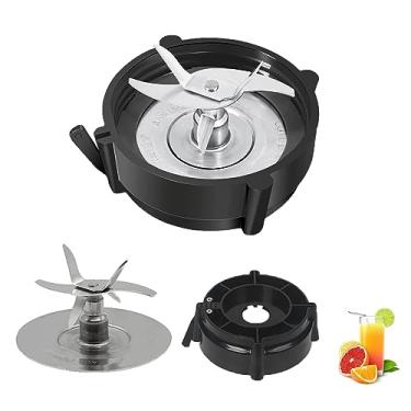 Imagem de Lâmina de liquidificador Pro 1200 compatível com liquidificadores Oster Pro 1200 com fundo de base de frasco e junta de borracha O-ring para peças de reposição Oster Pro 1200