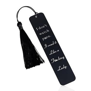 Imagem de Marcadores de página engraçados para mulheres amantes de livros presentes de dia dos namorados para suas amigas presentes de aniversário para amigas BFF Stocking Stuffer marcador de livro para leitores de livros nerd livraria leitura livro clube presente
