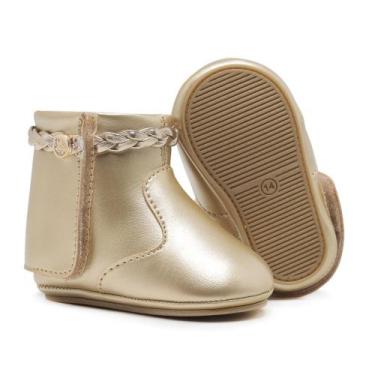 Imagem de Bota Botinha Bebê Infantil Menina Recém Nascida Rosa Maternidade Fashi