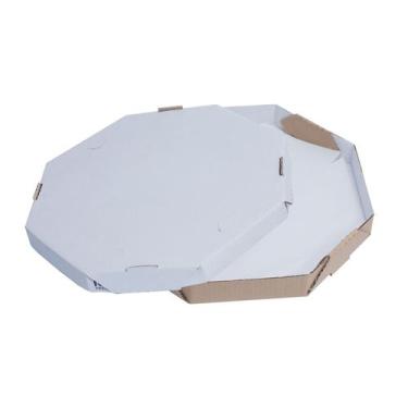 Imagem de Caixa de Pizza Oitavada Basic N45 com 25 Unidades Lisa - TAMAROZZI EMB
