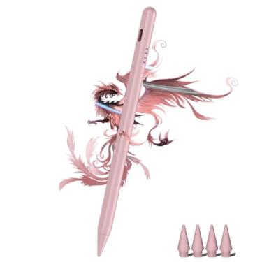 Imagem de Caneta Stylus para iPad 9º e 10º – Carregamento rápido para iPad Pencil Palm Rejection Active Pen compatível com Apple iPad 6/7/8/9/10/11(A16), iPad Pro 27.9 cm/32.8 cm/M4, Mini 5/6, Air 3/4/5/M2/M3