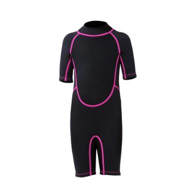 Imagem de Roupa de mergulho infantil FLEXEL para meninos e meninas 2 mm 3 mm, roupa de mergulho completa para adolescentes, roupa de neoprene para mergulho com snorkel