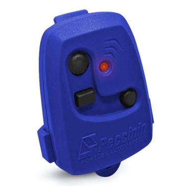 Imagem de Controle Remoto Portão Azul 3 Teclas Nice Original 