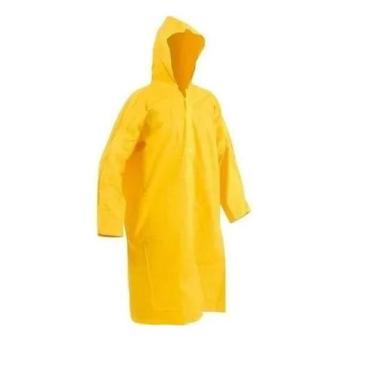 Imagem de Capa de chuva amarela impermeável policap - Plastcor, CAPA DE CHUVA 10