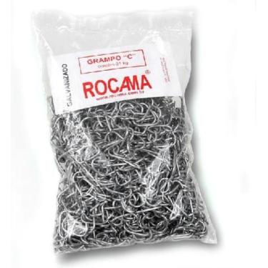 Imagem de Grampo C Concertina Tapeçaria 1kg Rocama
