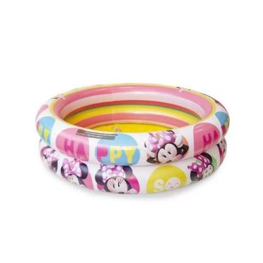 Imagem de Piscina Inflável Infantil Minnie 37 Litros Piscininha - Etikids, Minni