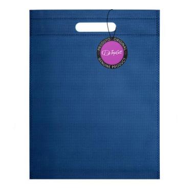Imagem de Sacola em TNT Premium Termo Selado 25x35cm Nifty TopGet, Azul