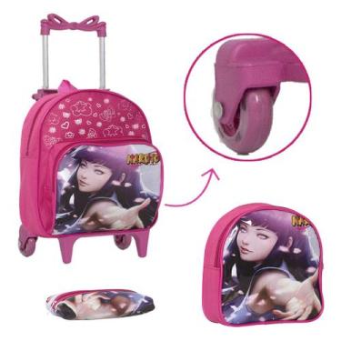Imagem de Mochila Infantil Kit Para Creche Hinata Rodinha Resistente - TOYS 2U