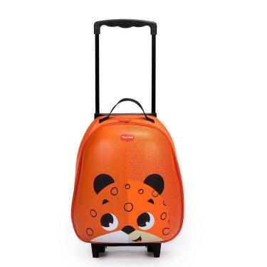 Imagem de Mochila de Rodinhas Sem Alça Tiny Love Safari Jaguar Laranja-Masculino