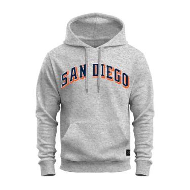 Imagem de Moletom San Diego Estampado Agasalho Varias Cores - Nexstar, Cinza, G