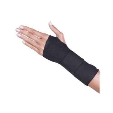 Imagem de Munhequeira Com Tala Ajustável Neosoft Kestal Ortopédica, Preto