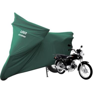 Imagem de Capa De Cobrir Moto DafraSuper 100CC Não Risca Pintura - Mz, Verde