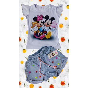 Imagem de Conjunto jeans infantil para meninas. - MC MODA KIDS, Minnie mouse, Mi