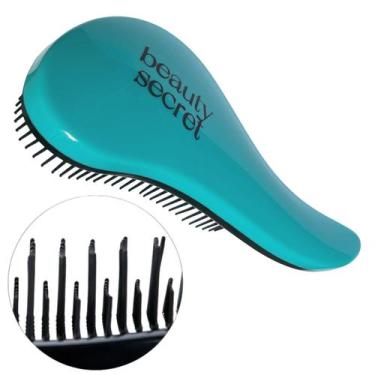 Imagem de Escova Magica Beauty Secret com efeito Anti-Frizz Cor Azul
