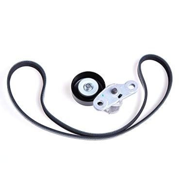 Imagem de Tykick Kit tensor de correia de transmissão Serpentine A/C 90K-38159 para Cadillac Escalade 2002-2008, Chevrolet Silverado Express 1999-2008, GMC Savana 1999-2008, para Hummer H2 2003-2008, para OEM