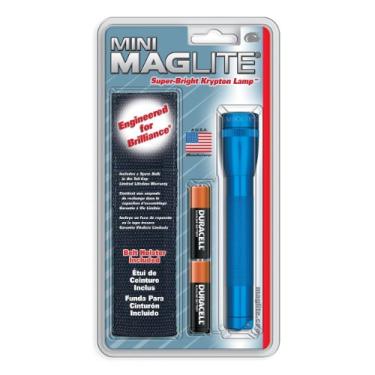 Imagem de Mag Instrument, Inc. Azul AA Lanterna Coldre Pacote SM2A11H "Mini-Maglite" Alumínio