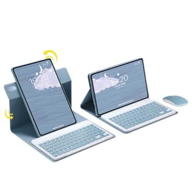 Imagem de Capa Para iPad 9ª/8ª/7ª Geração ipad air3 ipad pro10,5 Polegadas Com Teclado E Mouse