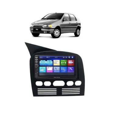 Imagem de Kit Multimídia Palio Strada Siena 1996 / 2000 Mp5 Bt Usb Fm Leitor SD 