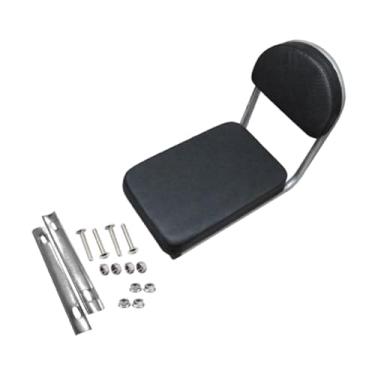 Imagem de oshhni Bicicicho com almofada de banco traseiro de bicicleta de backrest, S