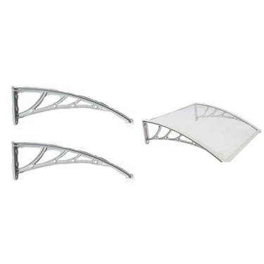 Imagem de Kit Com 2 Suporte Para Toldo Policarbonato Universal Mão Francesa Abs 