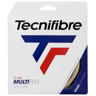 Imagem de Corda Tecnifibre Multifeel 17 1.25mm - Set Individual - Branca