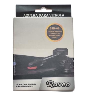 Imagem de Agulha Vitrola Toca Disco Retrô Antiga SJN 68 Safira Compatível Raveo Sonetto Stadio Spazio New Opera Vanguard