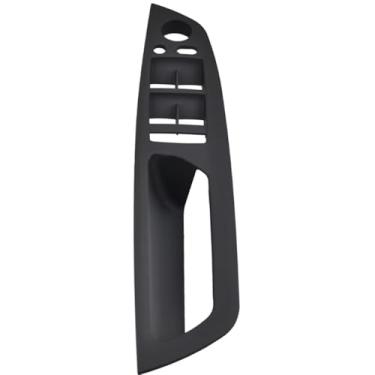Imagem de Black,Switch Panel,TPUIZUS Mão Esquerda Condução Interna Maçaneta Painel Trim Tampa Motorista Lateral Janela Interruptor Tampa Kit para BMW E70 E71 X5 X6 2007-2014