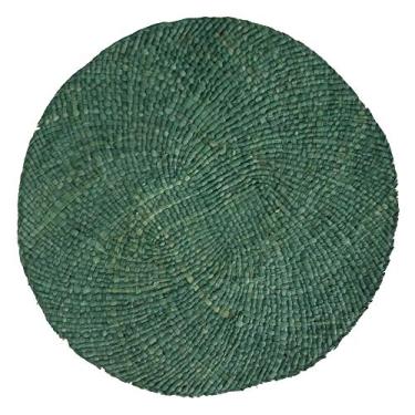 Imagem de Sousplat de Fibra Natural Preto 38 cm