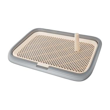 Imagem de Generic Dog Potty Pad Mesh Grades Banheiro com cães de rede removível Potty Bande, Cinza