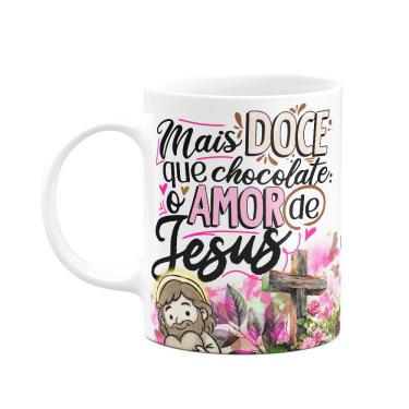 Imagem de Caneca da Páscoa - Mais doce, só o amor de Jesus